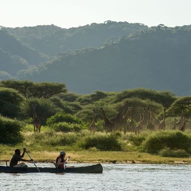 A Canoeing experience at Lake Manyara Serena Lodge