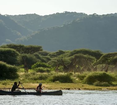 A Canoeing experience at Lake Manyara Serena Lodge