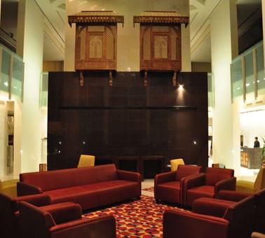 Nastaran Meeting Room with sofas at Dushanbe Serena Hotel