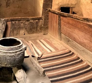 Interior of the Altit Fort Musuem near Serena Altit Fort  