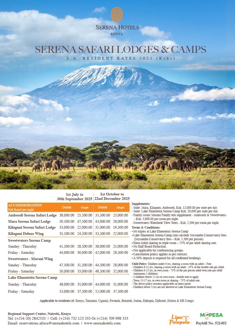 East African Resident Offer