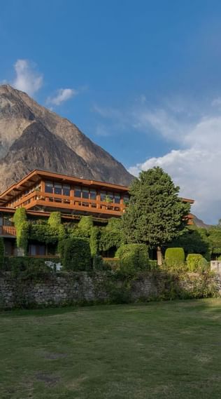 Exterior view of the Hotel at Gilgit Serena Hotel