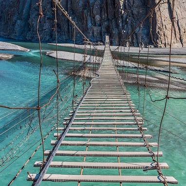 Hussaini Suspension Bridge