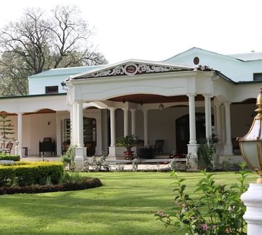 An exterior view of the Hotel at Swat Serena Hotel
