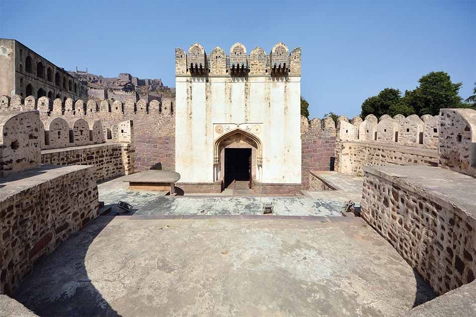 Ruins of Qila Bala Hisar near Peshawar Serena Hotel