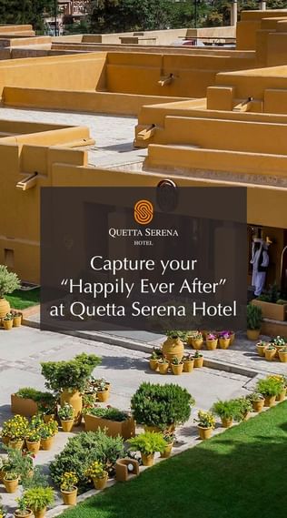 Exterior View of the Hotel at Quetta Serena Hotel