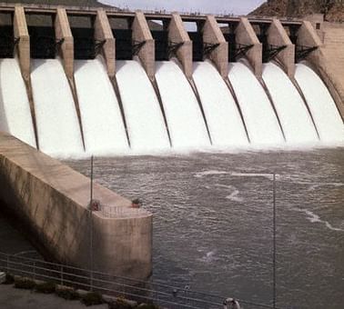 Warsak Dam on the Kabul River near Peshawar Serena Hotel